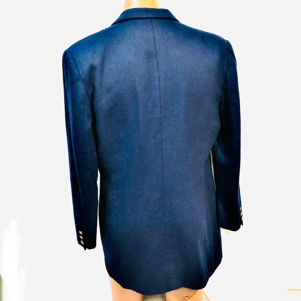 Express Double Breasted Patch Preppy Blazer - image 2